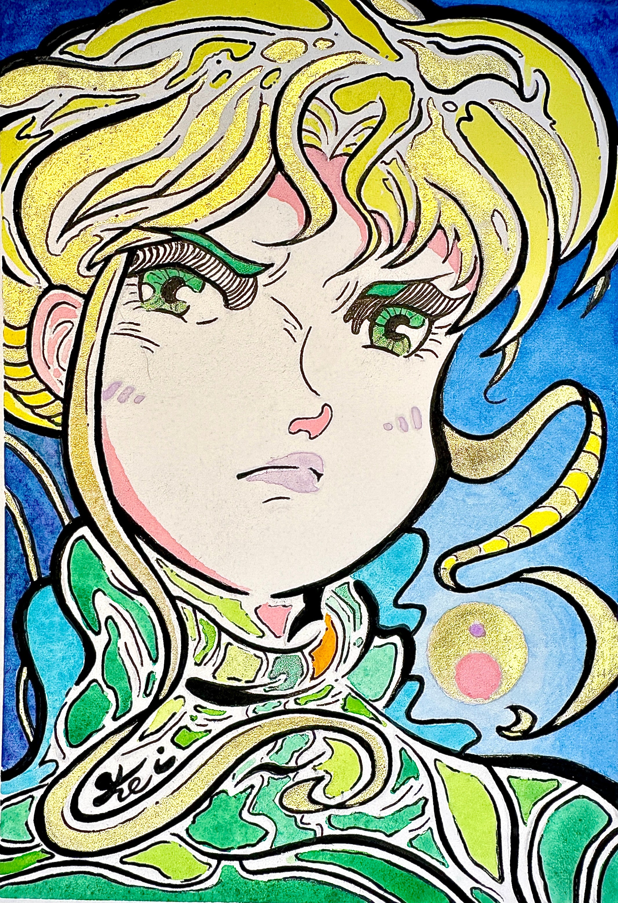 make the monsters scared (5x7)