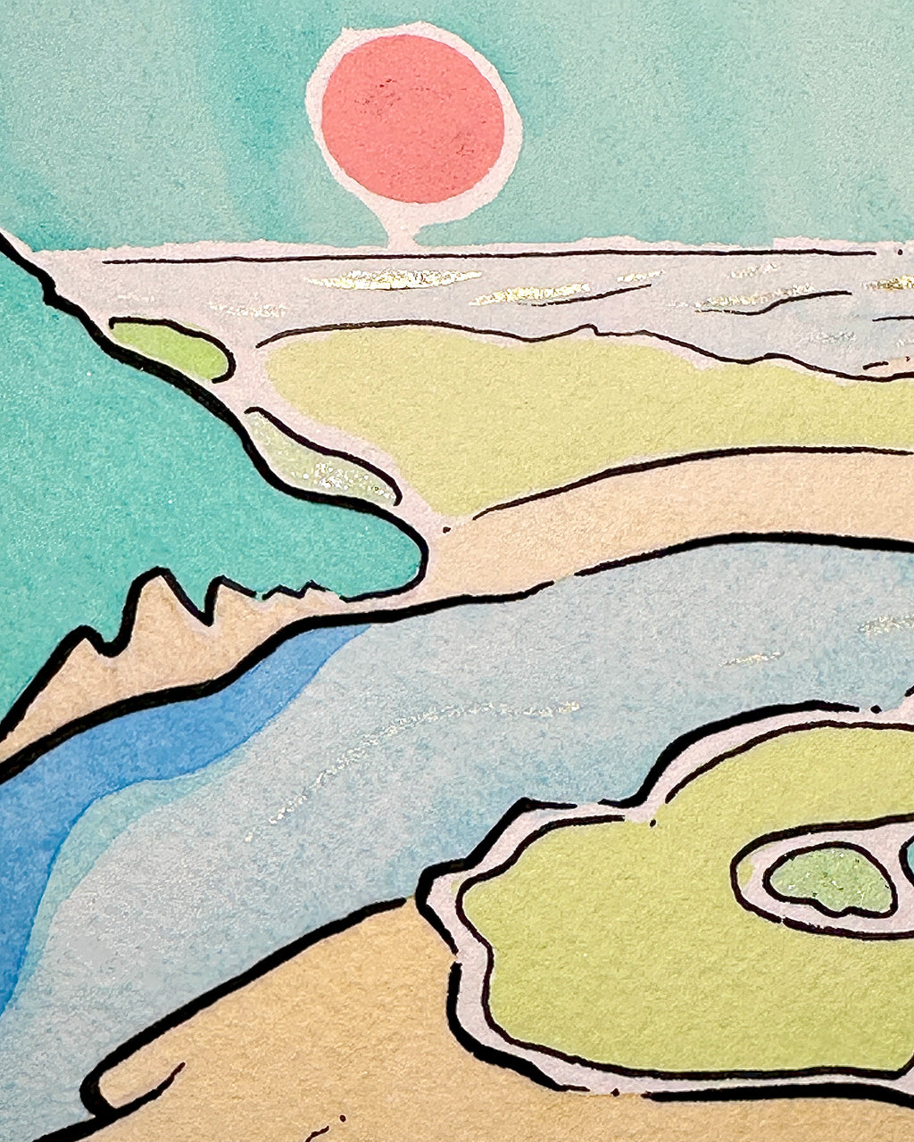 shores of Gualala (8x10)
