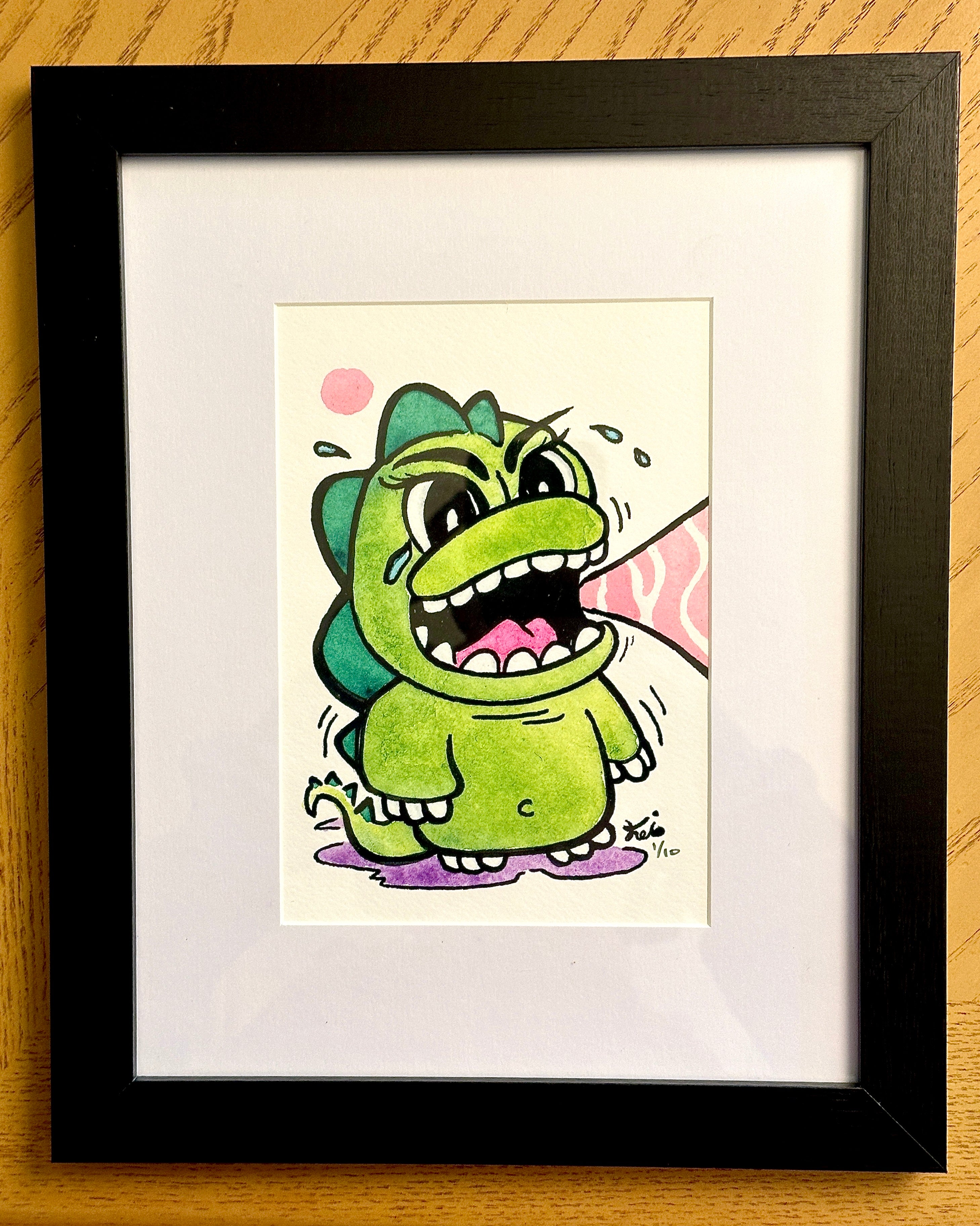 going nuclear (5x7 limited print)