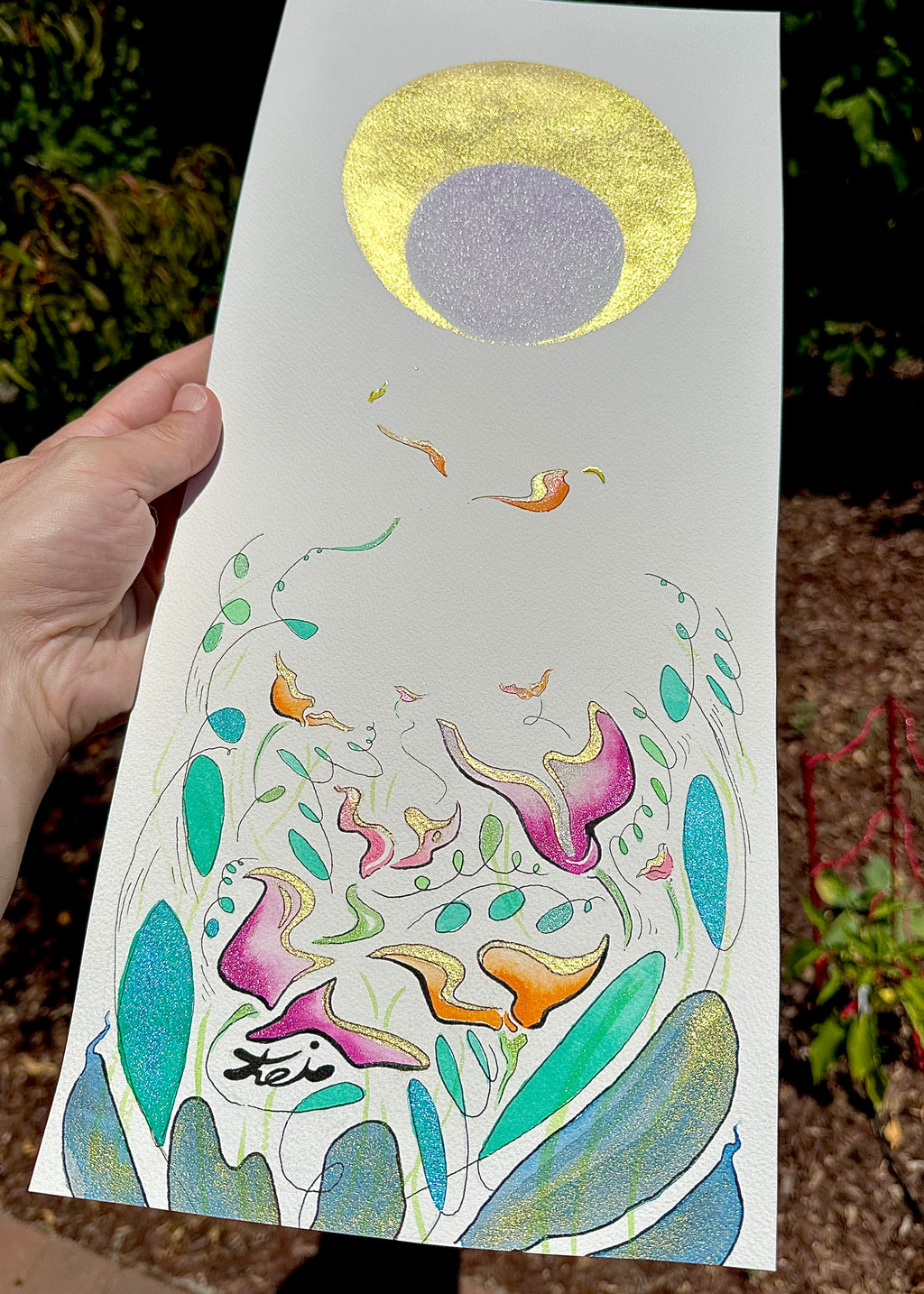 "so be it" (framed 8x18)