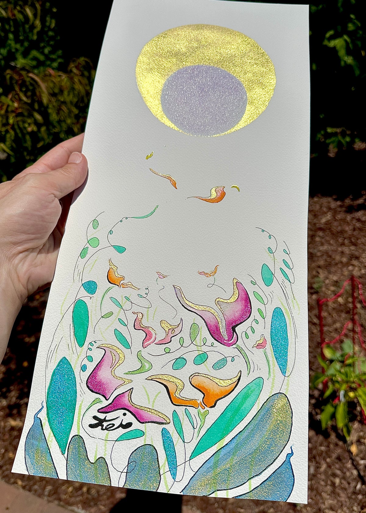 "so be it" (framed 8x18)