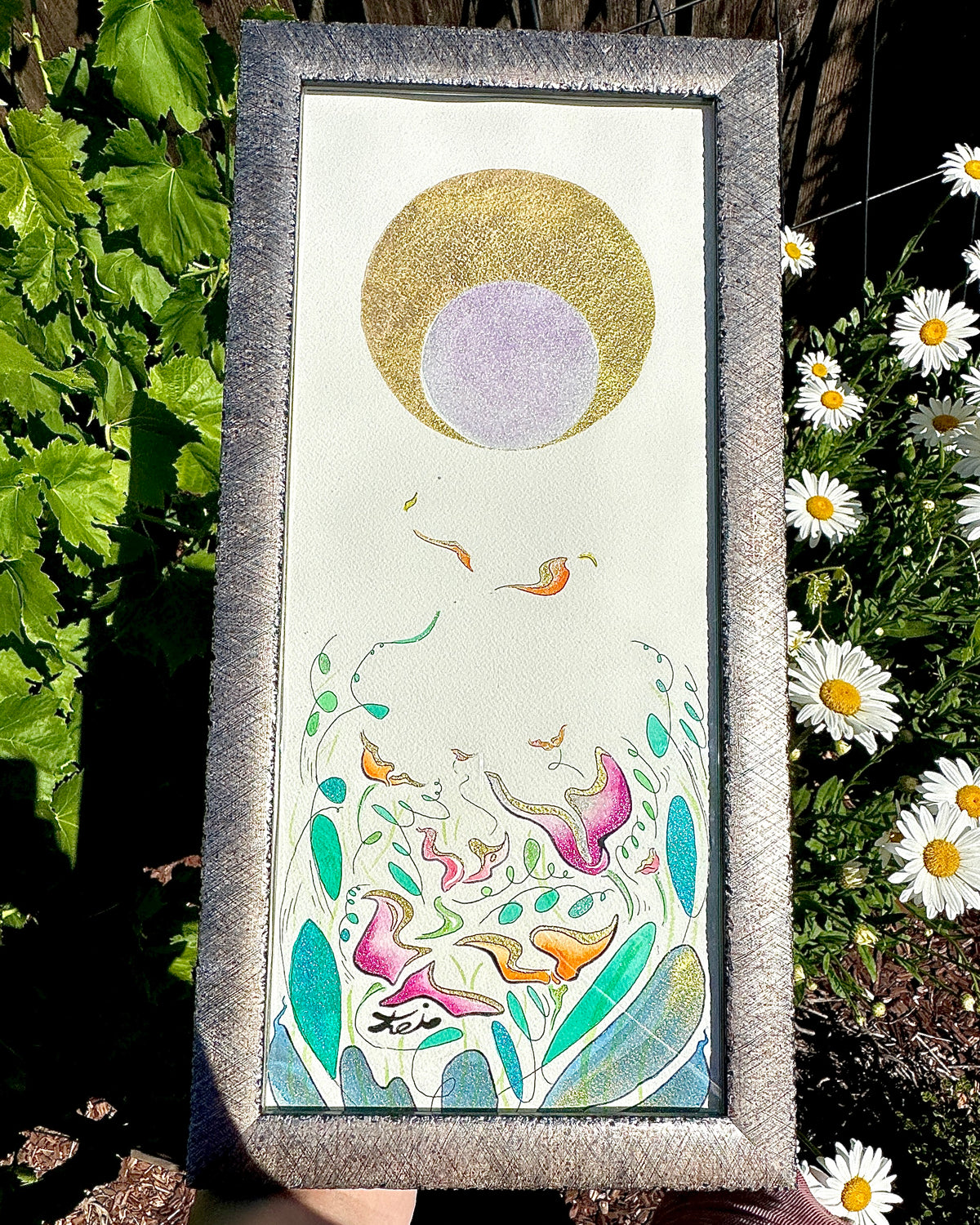 "so be it" (framed 8x18)