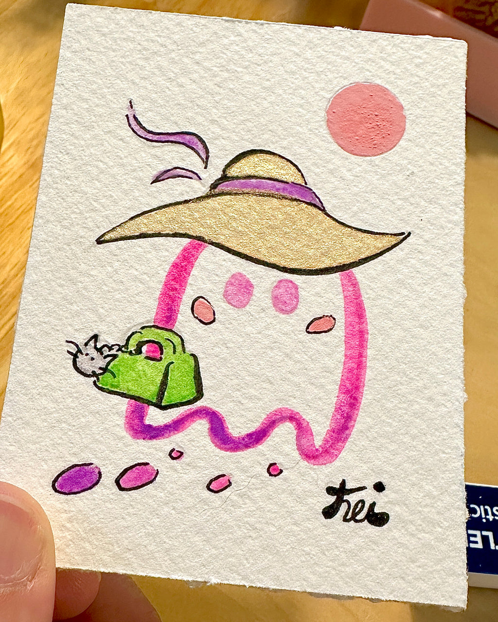 "Zoey" (mini painting)