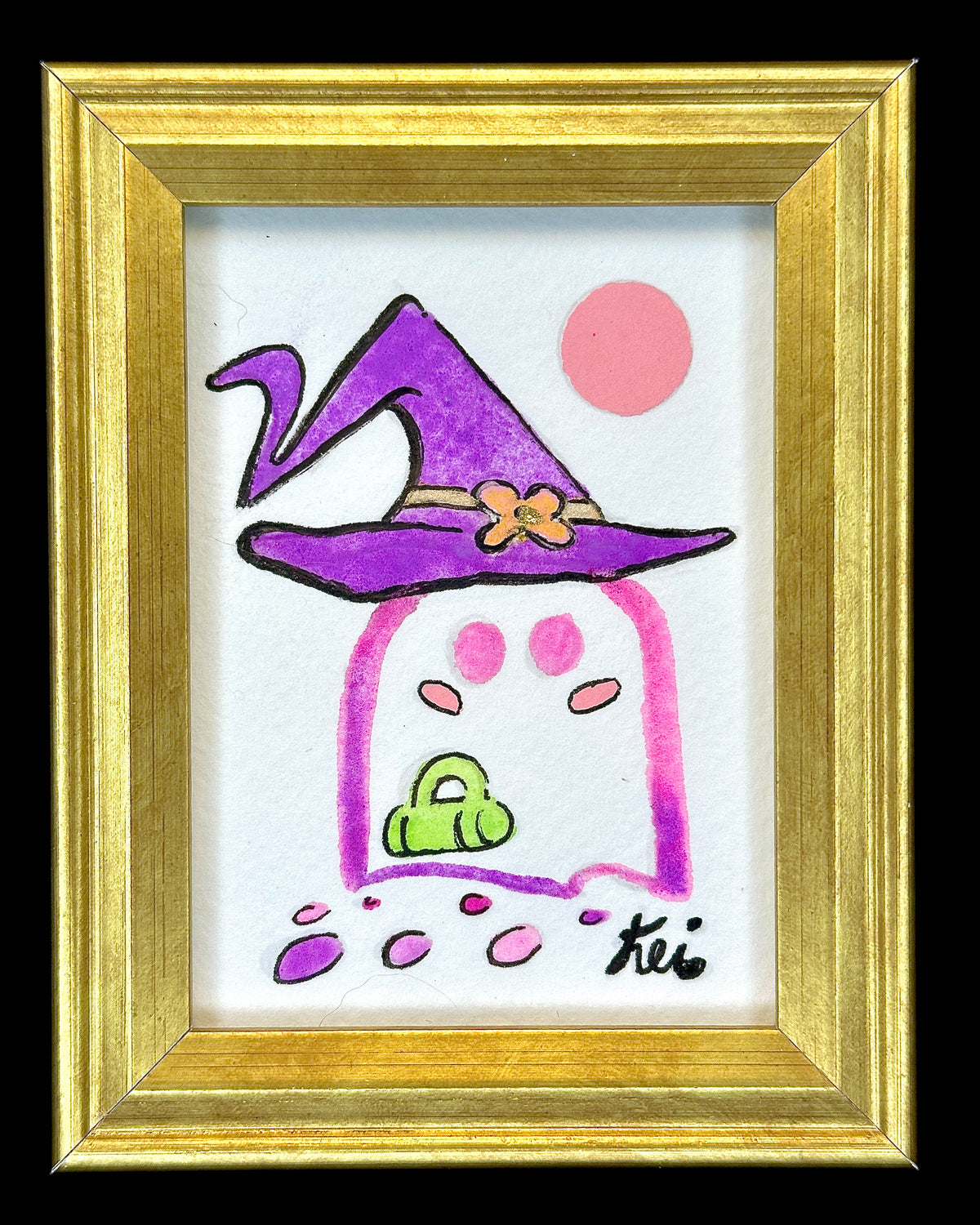 "Hilma" (mini painting)
