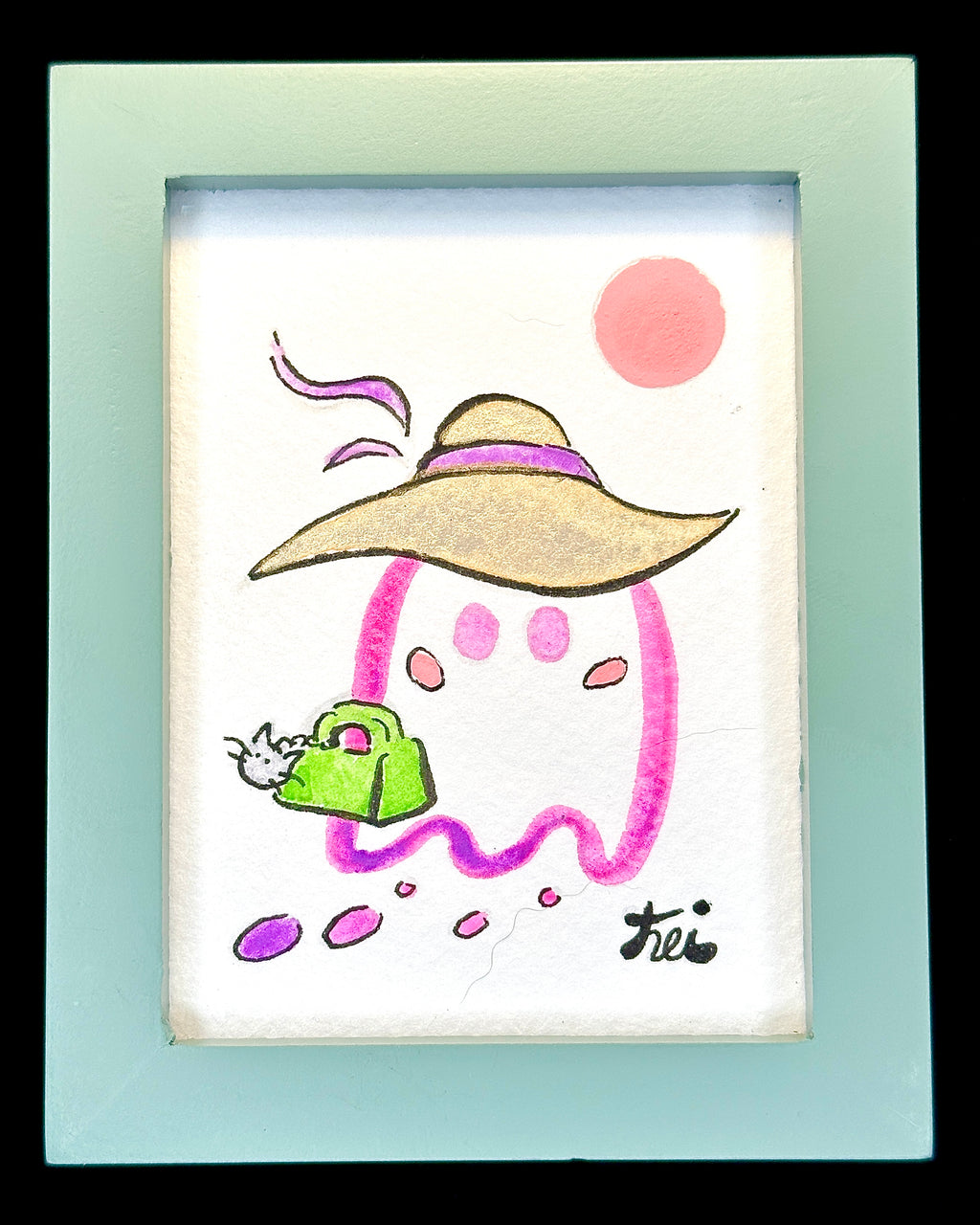 "Zoey" (mini painting)