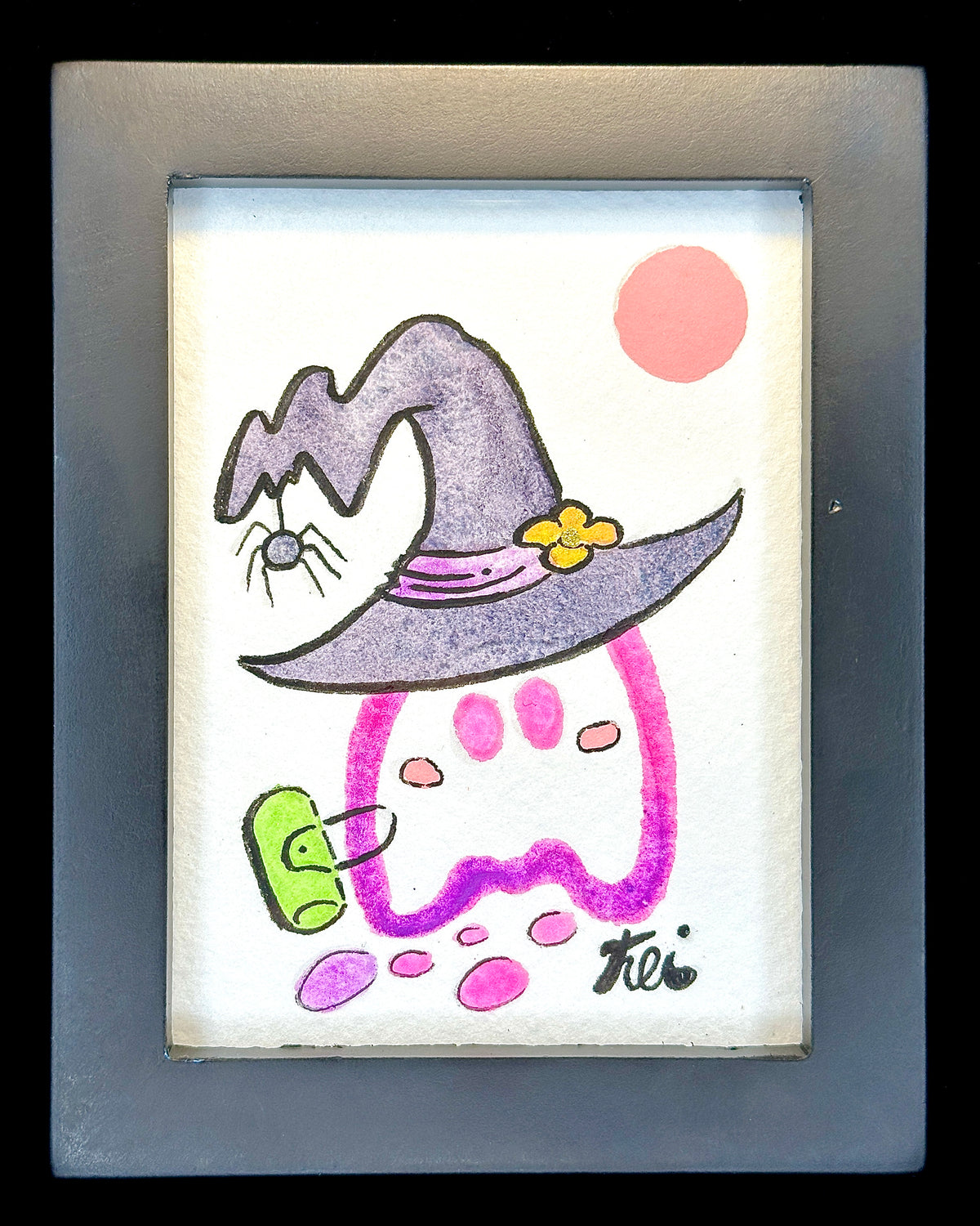 "Remedios" (mini painting)