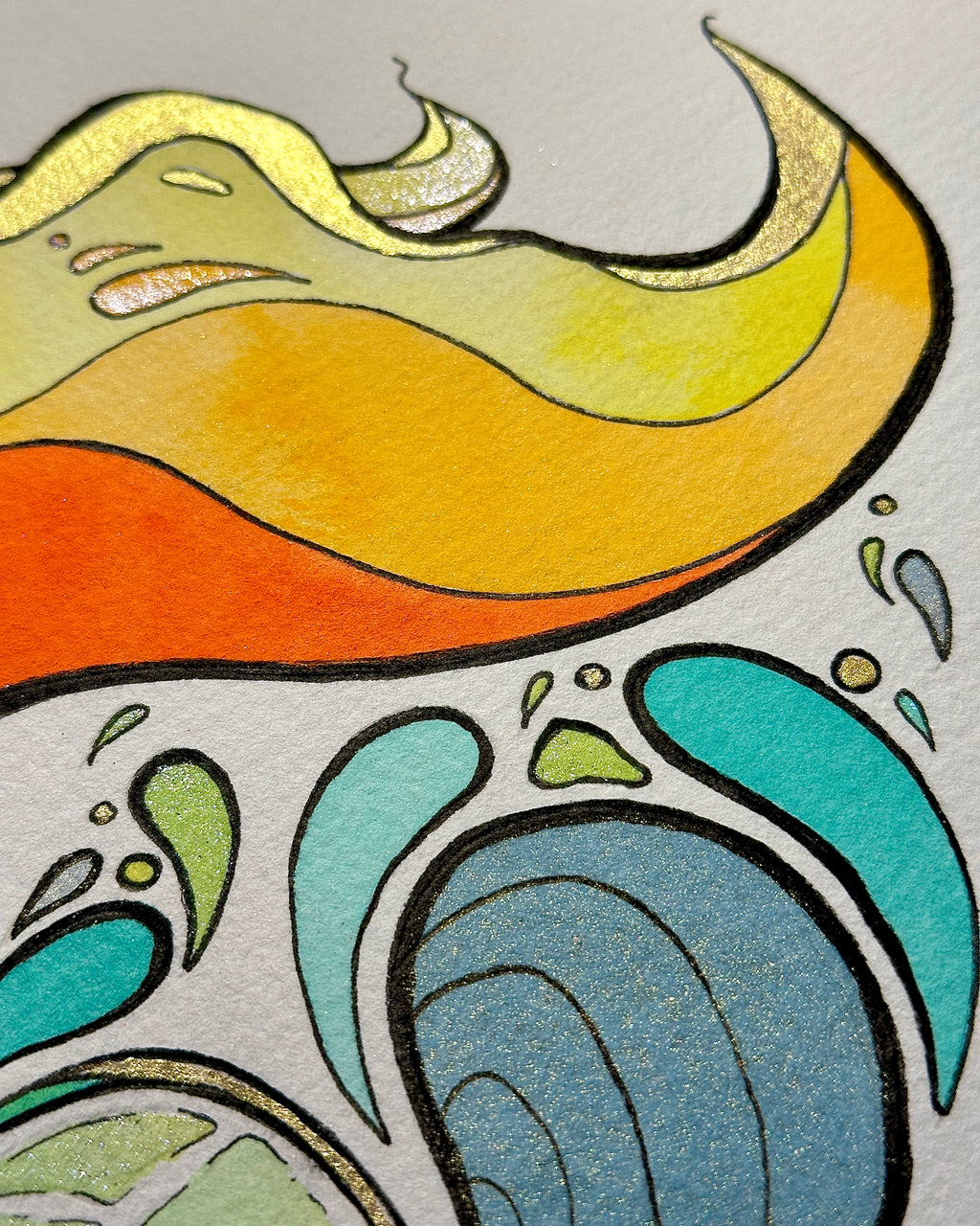 match quality (framed 12x16)