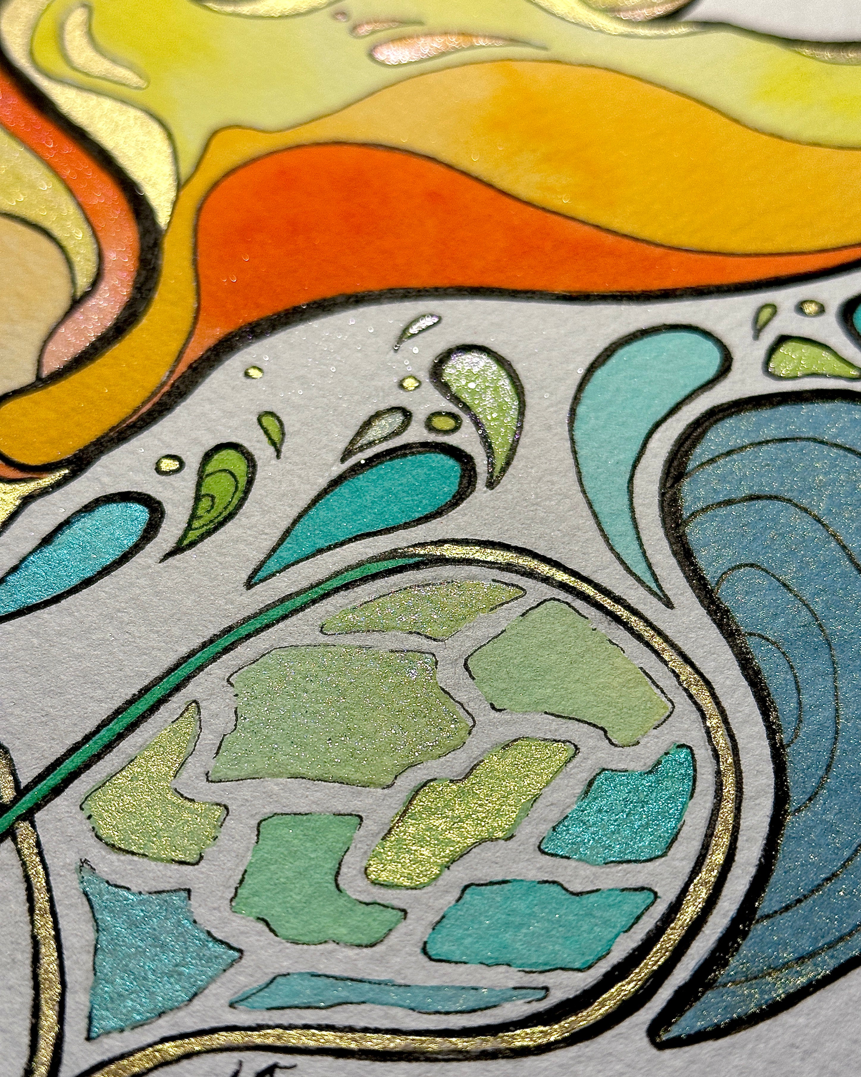 match quality (framed 12x16)
