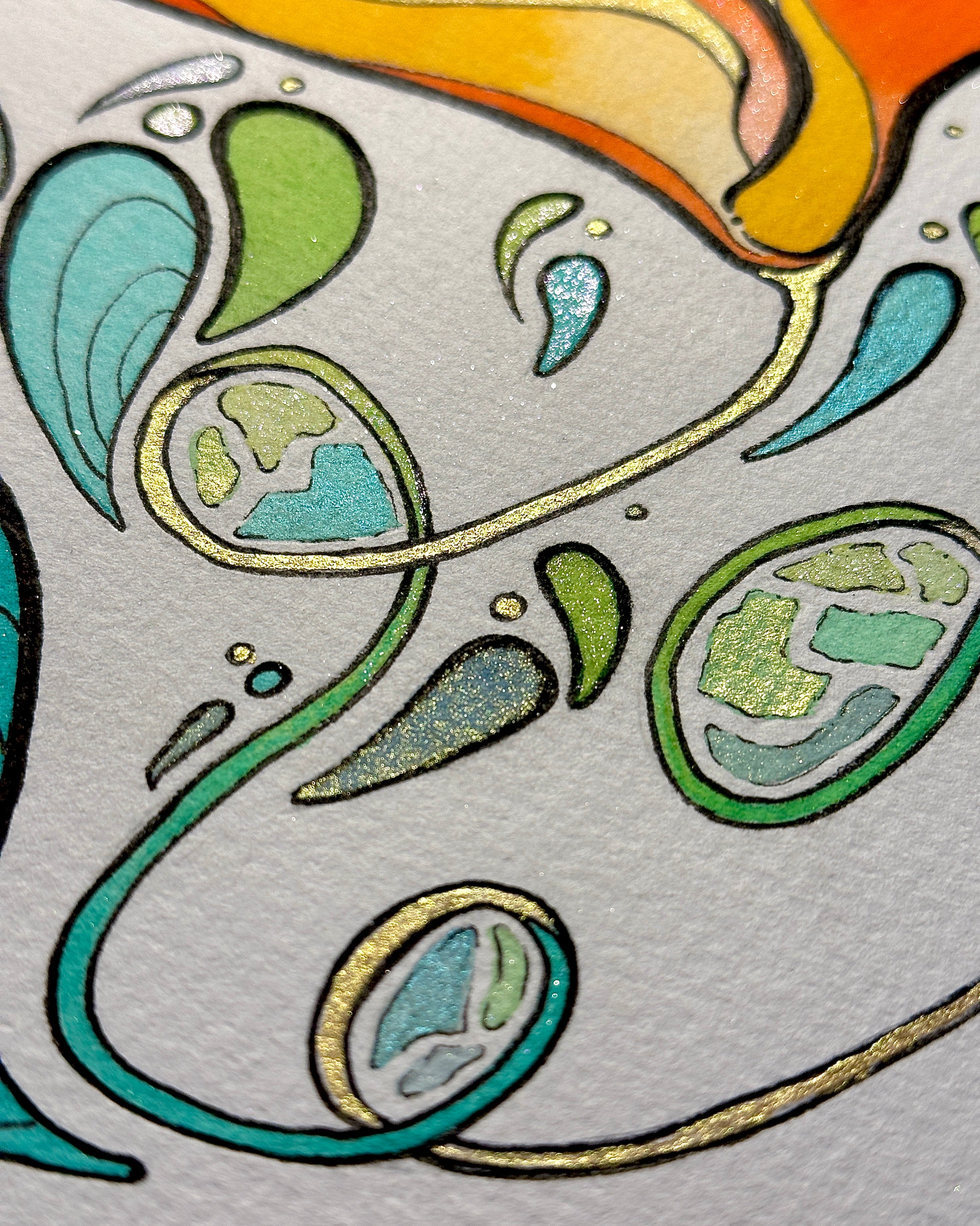 match quality (framed 12x16)