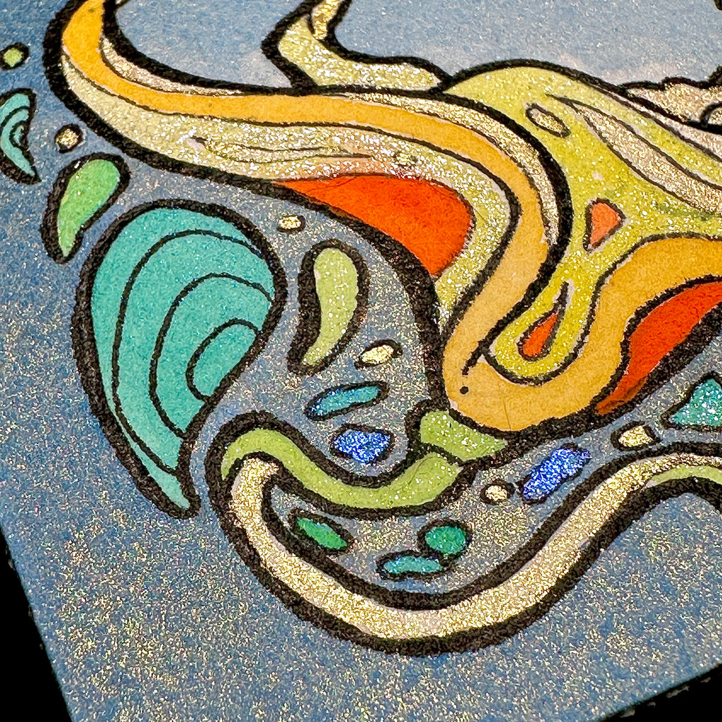 magic beans (framed 4x4)
