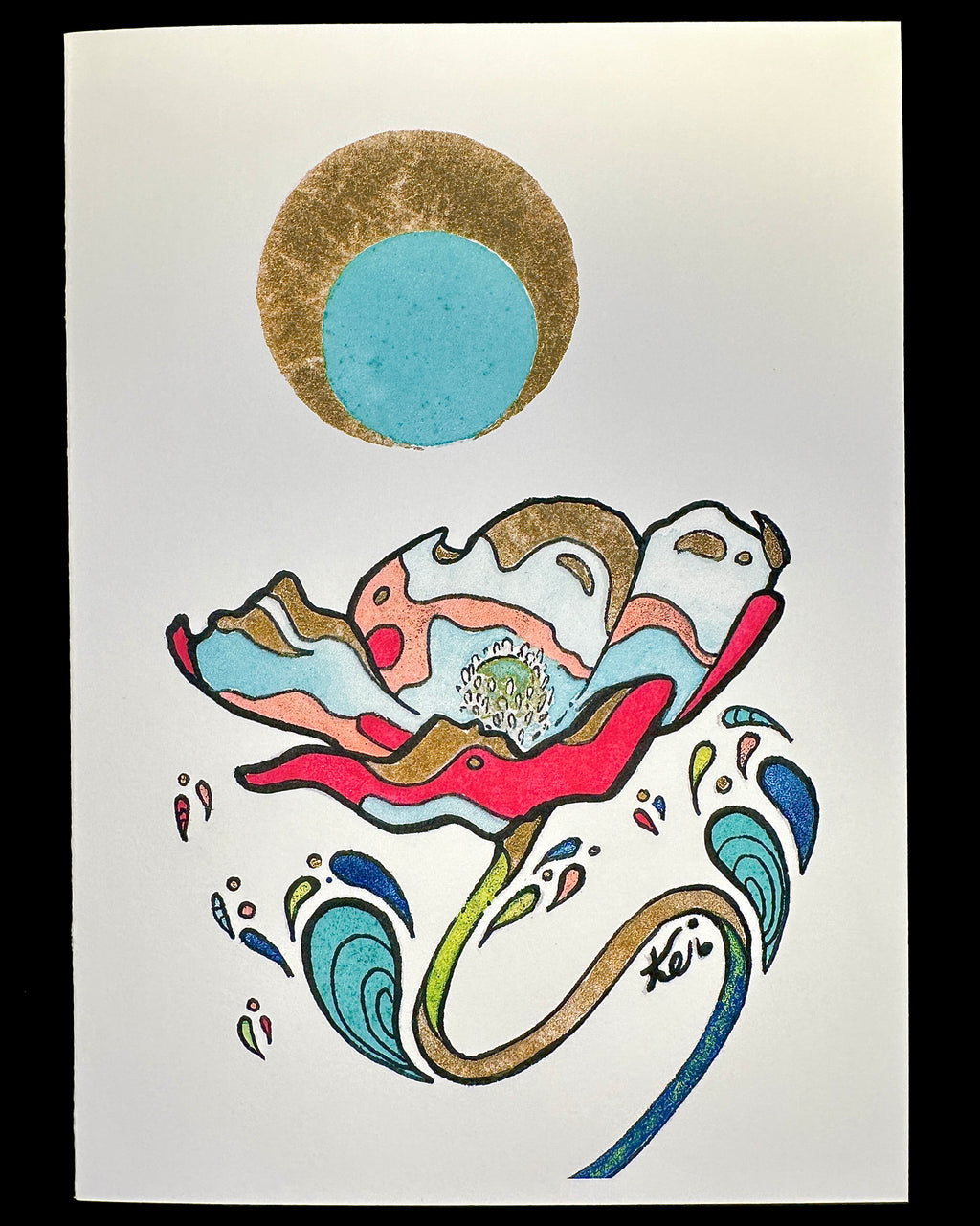 escape velocity (card + envelope)