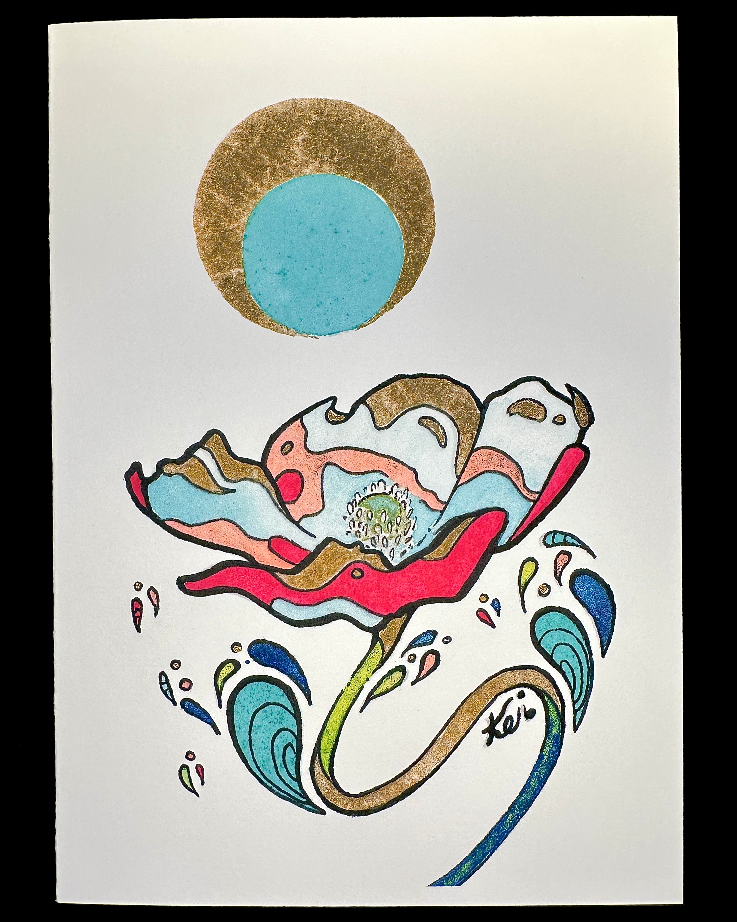 escape velocity (card + envelope)
