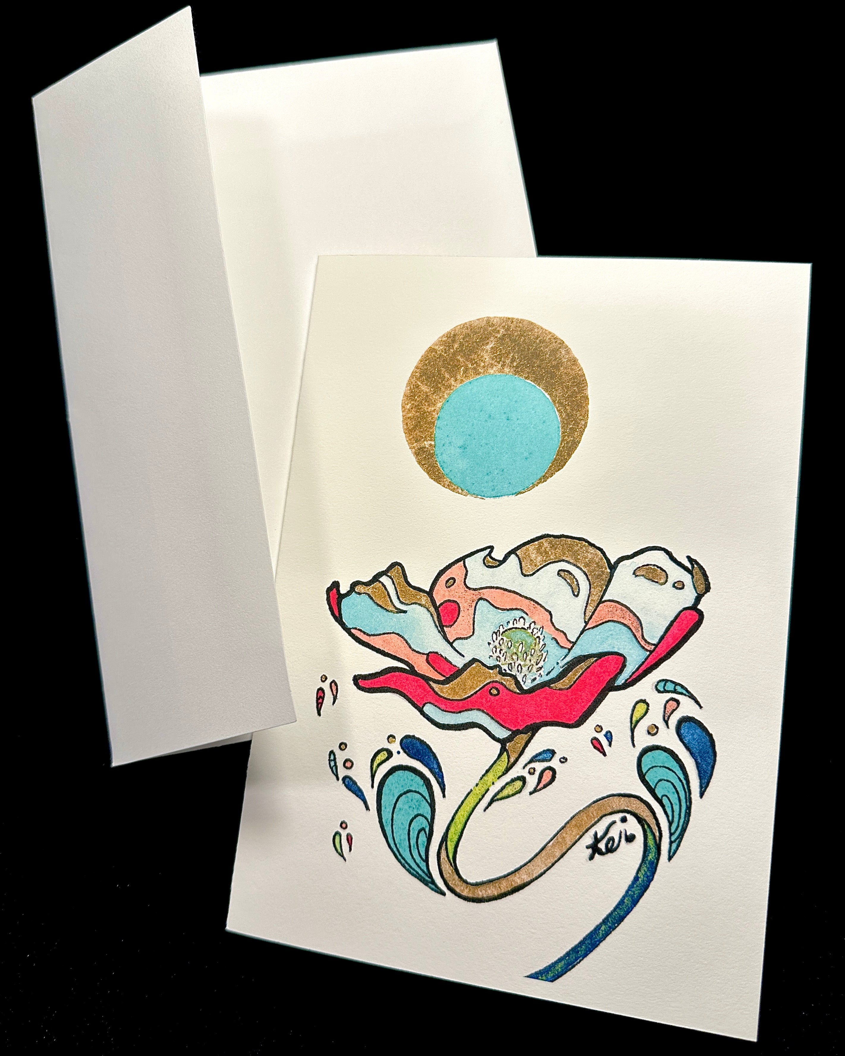 escape velocity (card + envelope)