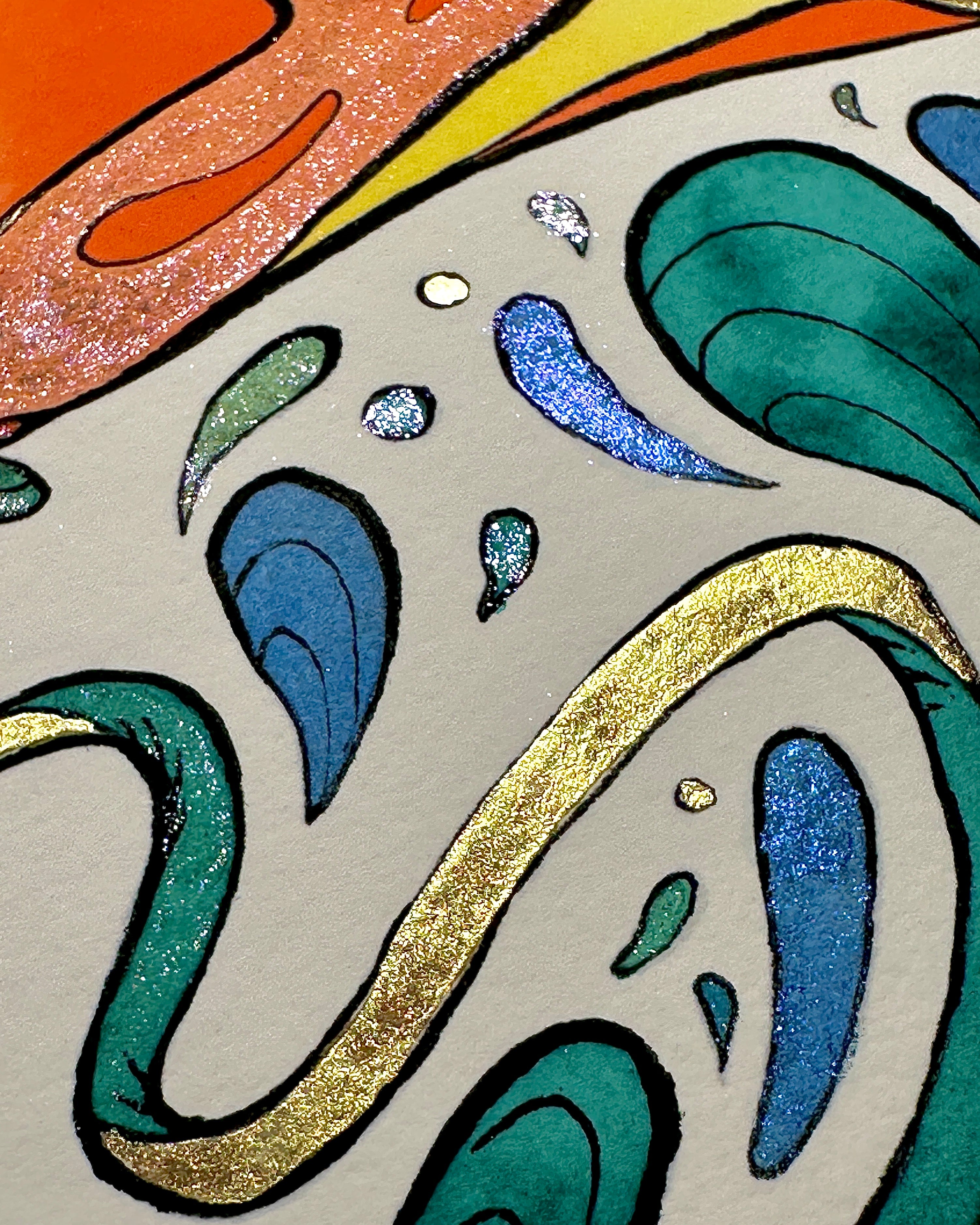 higher harmonics (hand-detailed print)