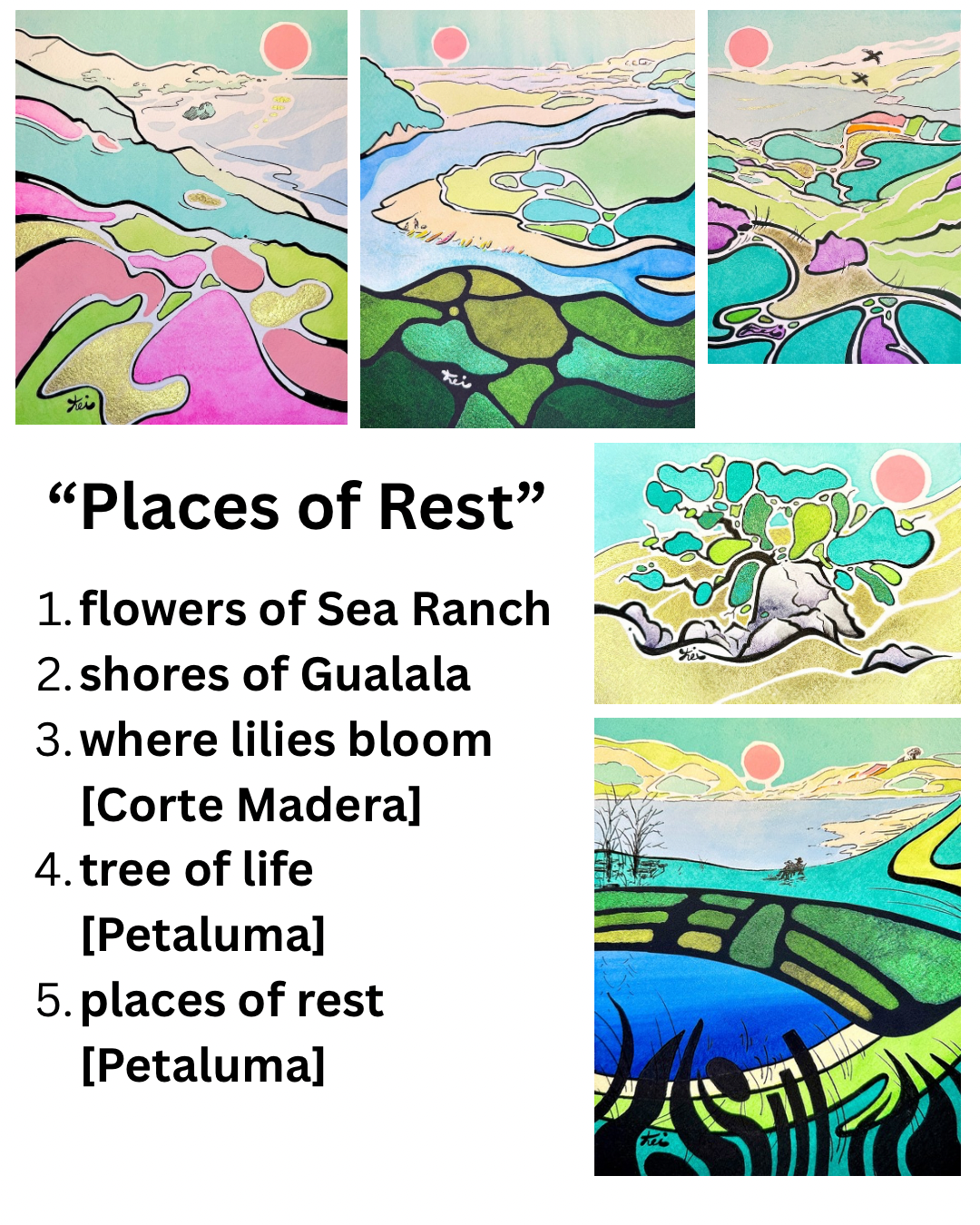 flowers of Sea Ranch (8x10)