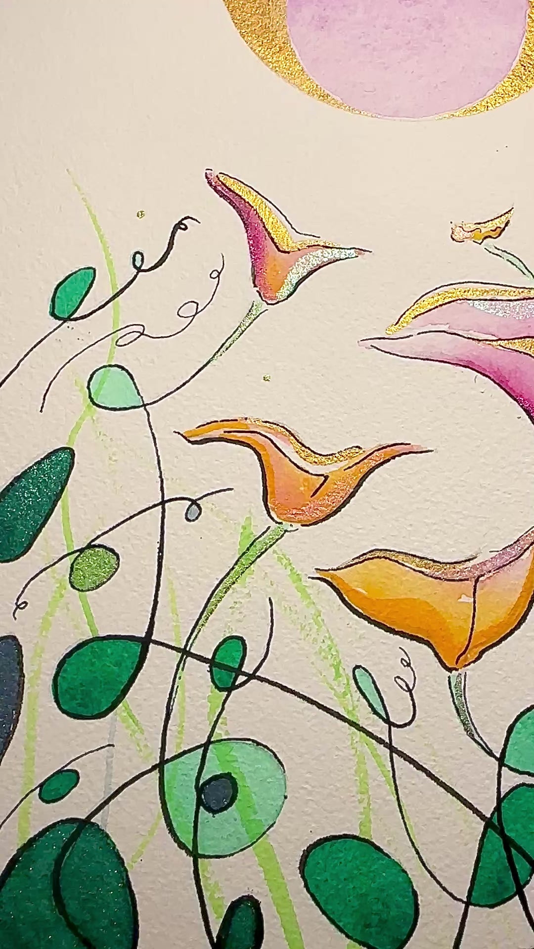 "I've dreamed of this summer" (unframed 9x12)