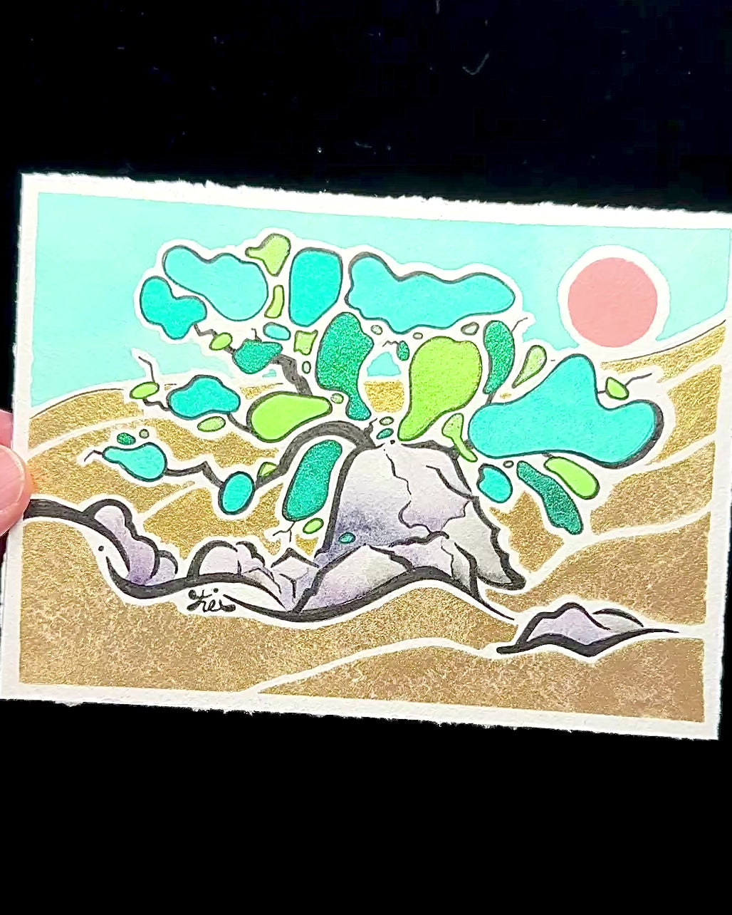 tree of life (framed 5x7)